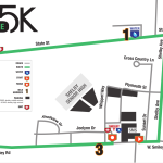 Twice as Strong Together 5K course map