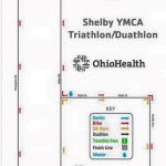 Shelby Y Tri Du course map